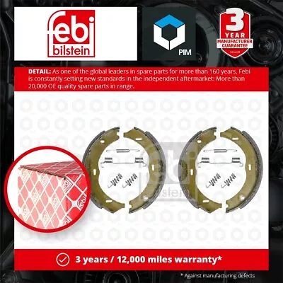 Handbrake Shoes Set Fits MERCEDES VITO W639 2.2D 2003 On OM646.981 Parking Febi • £42.74