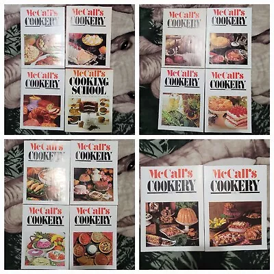 McCall’s Cookery Volume 1-13 & Cooking School Step By Step Mistake Proof Recipes • $16.99