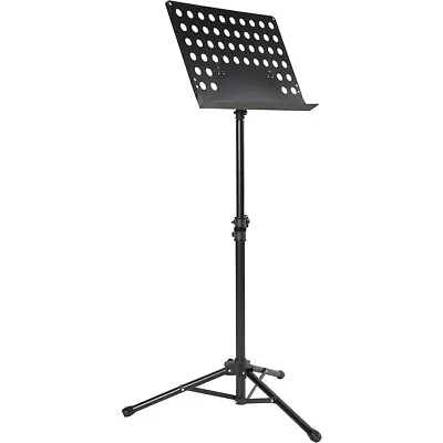 Musician's Gear Tripod Orchestral Music Stand Perforated Black • $26.99