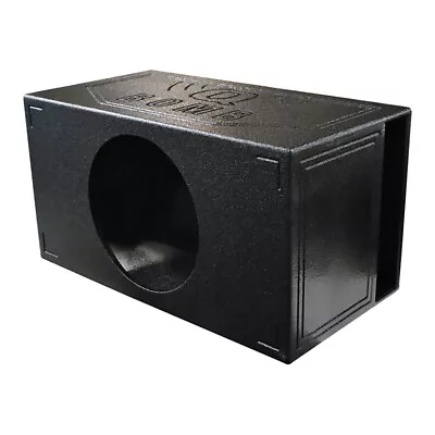 $192.99 • Buy QBomb Single 15 Inch XL Ported Vented Subwoofer Box Enclosure | Textured Black !