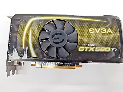 EVGA NVIDIA GeForce GTX 560 Ti (01G-P3-1563-AR) 1GB GDDR5 - For Parts - • $6.99