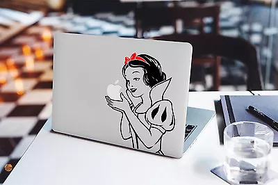 $6.14 • Buy Snow White Decal For Macbook Pro Sticker Vinyl Laptop Mac Air Notebook Funny 13