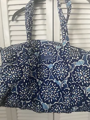 Vera Bradley Petal Splash Weekender Travel/ Duffel Bag/ Medium/ EUC • $32.99