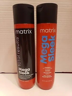 Matrix Mega Sleek Shampoo And Conditioner Both 10.1oz • $28