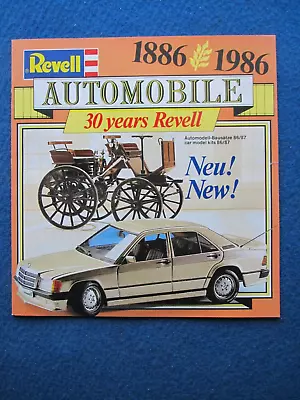 £7.99 • Buy Revell AUTOMOBILE  Model Catalogue -  1986
