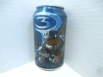 2008 LIMITED EDITION MOUNTAIN DEW HALO 3 GAME FUEL *EMPTY* SODA POP 12oz CAN • $25