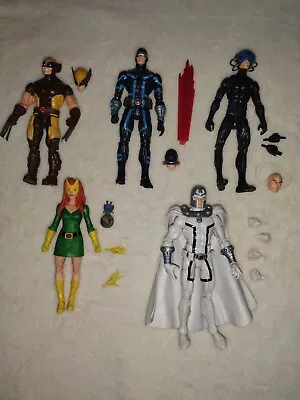 Marvel Legends X-Men Lot House Of M Wolverine Xavier Cyclops Magneto Girl Jean • $99.99