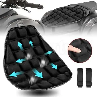 1X 3D Motorcycle Seat Cushion Pressure Relief Pad For Cruiser Touring Saddle USA • $13.98