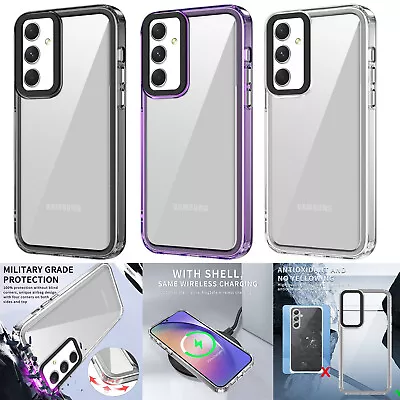 For Samsung A54/A53/A14/A13 5G/A04E/A05S Non-Yellowing Crystal Clear Case Cover • $8.99