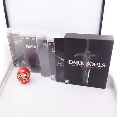 Lot 3 Dark Souls 1 2 Ⅰ Ⅱ With Map & Soundtrack Demons Souls PlayStation 3 Japan • $79