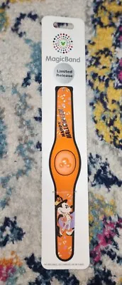 Disney Parks Mickey Happy Halloween Magician Magic Band Orange Limited Release • $38