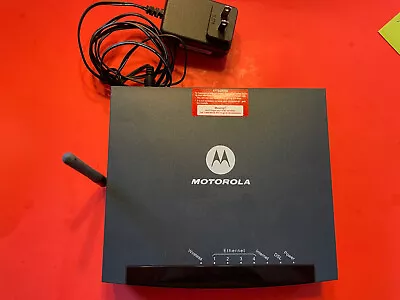 MOTOROLA Business Wireless DSL Modem 4-Port Gateway 3347-02-1022 Router  AT&T • $8.99