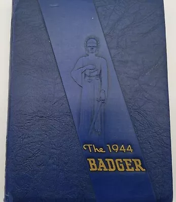 1944 Badger University Of Wisconsin Madison WI College Yearbook • $119.62
