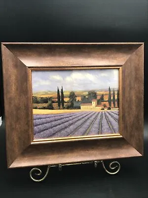 James Wiens Art In Motion Lavender Skies Detail Picture Paint Frame Canada 15x13 • $37.99