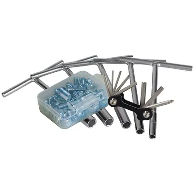 Ballards  Bolt Kit/T-Bar Socket Set/Folding Allen Key Tool Pack • $89.80