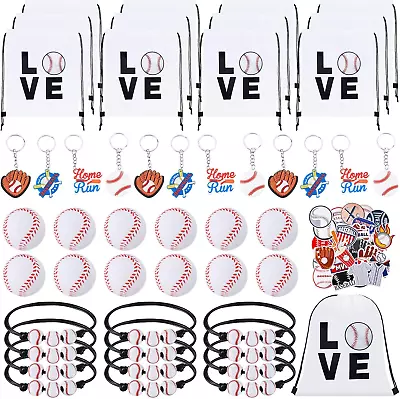 98 Pcs Party Favors Football Baseball Volleyball Team Gift For Sport Lover 12 Pc • $47.99