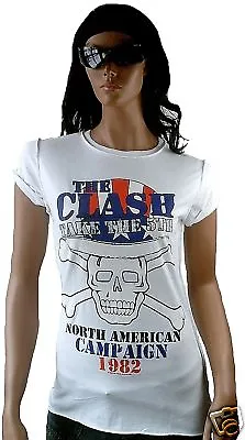 £41.15 • Buy Cool Amplified Official Tha Clash Skull USA Tour 1982 Rock Star Vip T-Shirt G.M