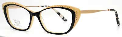 JEAN LAFONT Corse S 1040 Black Womens Cat Eye Full Rim Eyeglasses 52-15-138 B:35 • $249.99