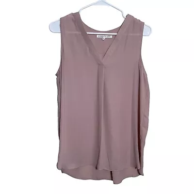 Violet + Claire Tank Women's Medium Mauve Pink Sleeveless V-Neck Lightweight • $5.40