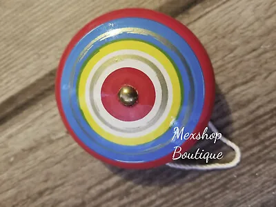 Mexican Wooden Classic Yoyo Mexican Toy Handmade Mexican Toy Hand Crafted  • $6