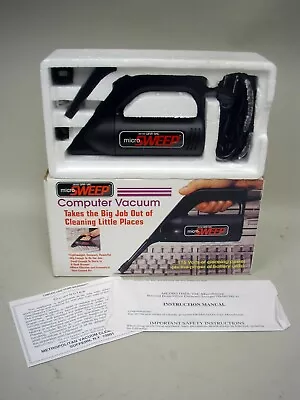 Metrologic MicroSweep Computer Vacuum #MS-4C In Original Box • $39.50