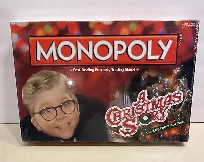 NEW A Christmas Story Monopoly Board Game Collector's Edition Sealed • $29.99