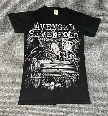 Avenged Sevenfold T-Shirt Adult Small Black Bay Island Sportswear • $12