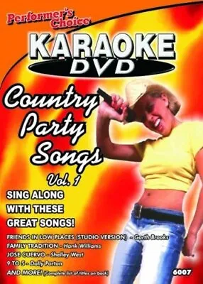Country Party Songs Vol. 1 (DVD) • £6.32