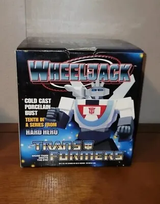 Transformers G1 Wheeljack Hard Hero Cold Cast Porcelain Bust • $45.98