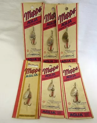 1980's Original Vintage Mepps Aglia French Spinner Fishing Lures Lot #0 & #1 • $39