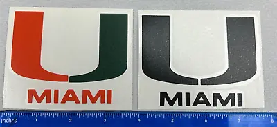 University Of Miami Hurricanes Sticker/Decal  U Miami  • $3.99