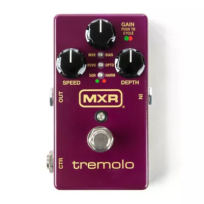 Dunlop MXR M305 Tremolo Guitar Effects Pedal W/ 6 Selectable Tremolo Waveforms • $169.99