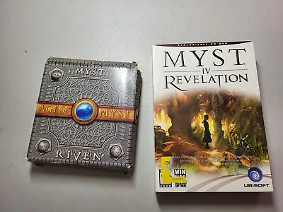 Ages Of Myst: Riven 1998 CD-ROM PC 5 Disc Set + 4 IV Revelations Lot Of 2 • $9.99