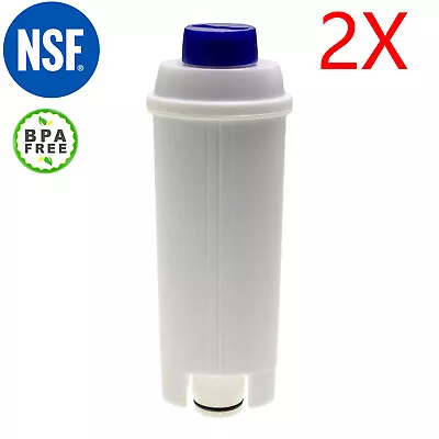 2Pack DLS C002 DLSC002 Water Filter For DeLonghi Eletta ECAM45.760W Coffee Maker • $19.99