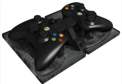 XBOX 360 Gioteck AC-1 Ammo Clip Charging Station For 2 X Controllers Charge  NEW • £6