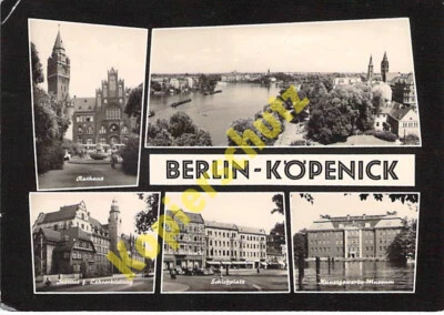 £0.87 • Buy Berlin Postcard Köpenick Multi-picture Castle Square Town Hall Postcard 1964