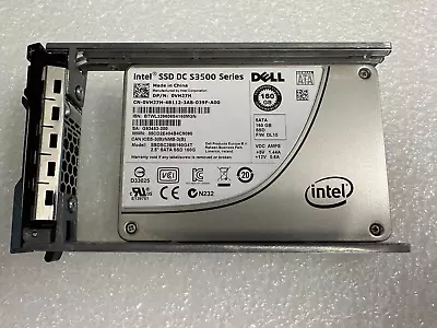 Dell VH27H SSD DC S3500 Series 160GB 2.5” SATA 6Gb/s Intel SSDSC2BB160G4T W/TRAY • $34.99