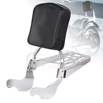 Passenger Sissy Bar Backrest Luggage Rack Fits For Victory Kingpin Vegas 03-up • $170.98