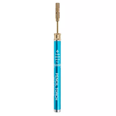Micro-Flame Pencil Torch – Refillable Butane Soldering Jewelry Hobbies - 14-425 • $29.50