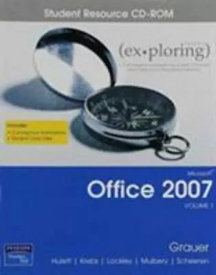 Exploring Microsoft Office 2007 Vol 1 Student CD • $9.22