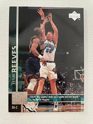 $0.99 • Buy 1997-98 Upper Deck Basketball #310 Bryant Reeves