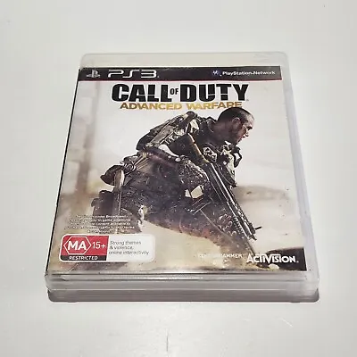 Call Of Duty Advanced Warfare - PlayStation 3 PS3 Game FPS Like New Sony • $12.95