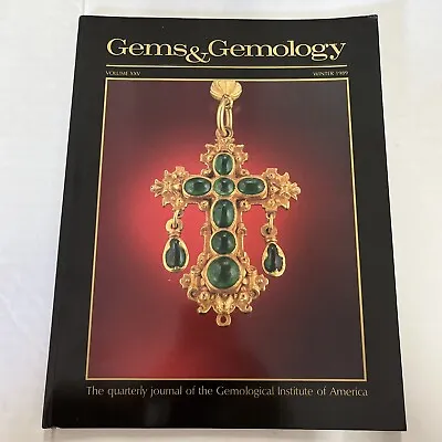 £9.91 • Buy GEMS & GEMOLOGY - Volume XXV Winter 1989- Quarterly GIA Journal, Gem Trade