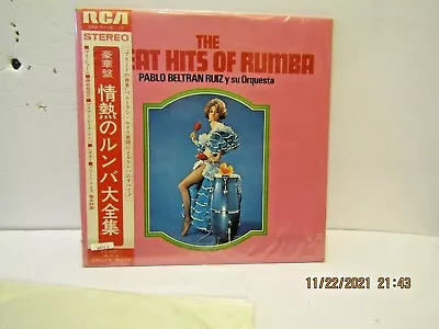 2 Lp Set-pablo Beltran Ruiz Y Su Orchestra-great Hits Of Rumba-rca-sra9117-japan • $39