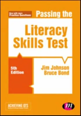Achieving QTS: Passing The Literacy Skills Test By Jim Johnson (Paperback / • £3.17