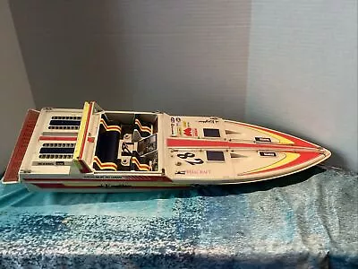 Rc Boat Wellcraft Excalibur 40 Hawk Remote Control Vintage Scarab Cigarette • $40