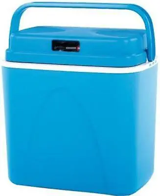 LARGE COOLBOX 24L 12v COOLER BOX CAMPING BEACH PICNIC TRAVEL FOOD COOL BOX • £35.99