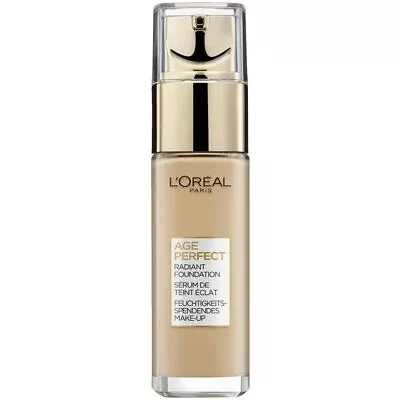 Loreal Age Perfect Anti Ageing Radiant Foundation Makeup Rose Beige 160 • £7.95