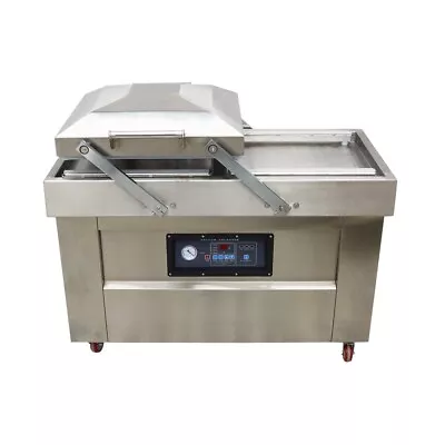 Two Chamber Vacuum Sealer Packaging Sealing Length 21.8inch 110V Stainless • $2150
