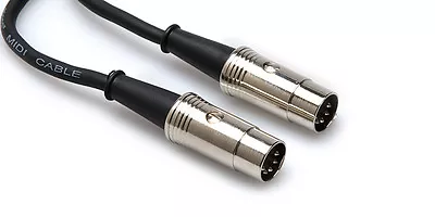 HOSA MID-515 PREMIUM MIDI CABLE - MIDI CABLE Metal Plugs 15 Ft. • $16.60